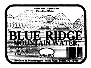 BLUE RIDGE MOUNTAIN WATER