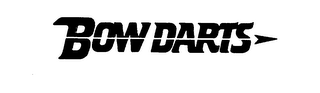BOW DARTS trademark