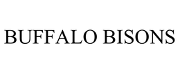 BUFFALO BISONS trademark