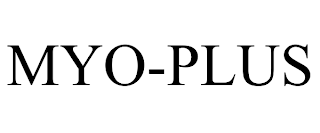 MYO-PLUS trademark