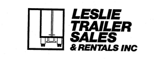 LESLIE TRAILER SALES & RENTALS INC
