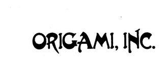 ORIGAMI, INC.