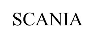 SCANIA trademark