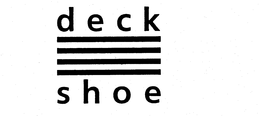 DECK SHOE