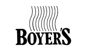 BOYER'S trademark