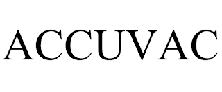 ACCUVAC trademark