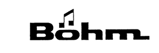 BOHM trademark