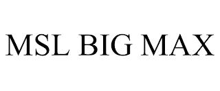 MSL BIG MAX trademark