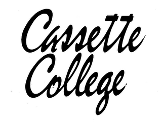 CASSETTE COLLEGE