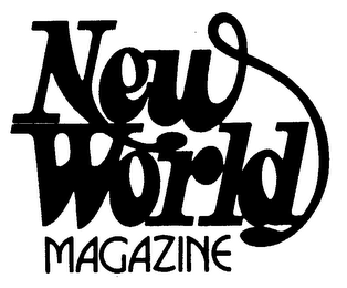 NEW WORLD MAGAZINE trademark