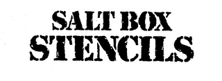SALT BOX STENCILS trademark