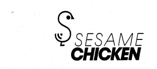 S SESAME CHICKEN trademark