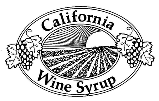 CALIFORNIA WINE SYRUP