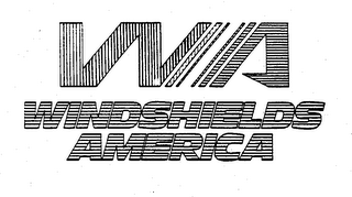 WINDSHIELDS AMERICA WA trademark