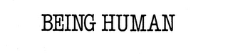 BEING HUMAN trademark