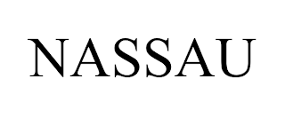 NASSAU trademark