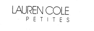 LAUREN COLE P E T I T E S trademark