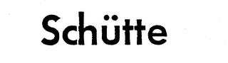 SCHUTTE trademark
