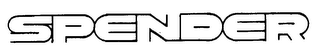 SPENDER trademark