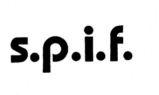 S.P.I.F. trademark