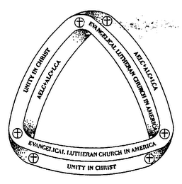 EVANGELICAL LUTHERAN CHURCH IN AMERICA AELC+ALC+LCA UNITY IN CHRIST