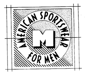 M AMERICAN SPORTSWEAR FOR MEN