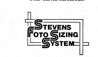 STEVENS FOTO SIZING SYSTEM