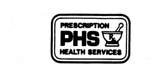 PHS PRESCRIPTION HEALTH SERVICES trademark