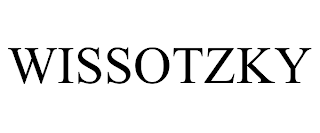 WISSOTZKY trademark
