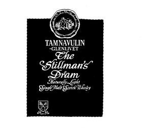 TAMNAVULIN GLENLIVET THE STILLMAN'S DRAM NATURALLY LIGHT SINGLE MALT SCOTCH WHISKY