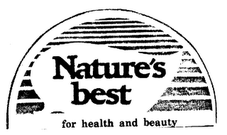 NATURE'S BEST FOR HEALTH AND BEAUTY