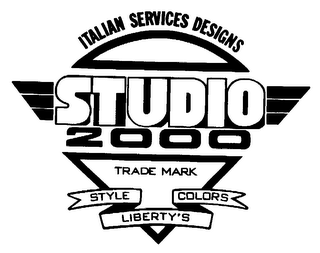 ITALIAN SERVICES DESIGNS STUDIO 2000 STYLE COLORS LIBERTY'S