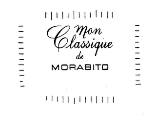 MON CLASSIQUE DE MORABITO