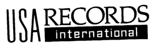 USA RECORDS INTERNATIONAL trademark