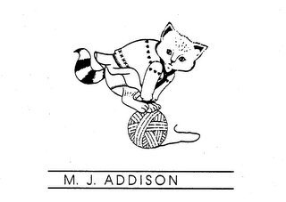 M. J. ADDISON trademark