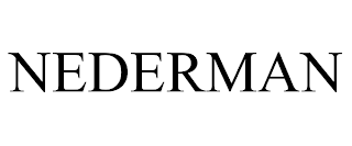 NEDERMAN trademark
