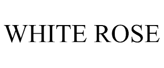 WHITE ROSE trademark