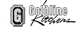 G GOLDLINE KITCHENS trademark