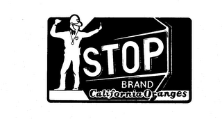 STOP BRAND CALIFORNIA ORANGES