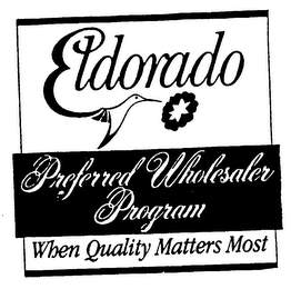 ELDORADO PREFERRED WHOLESALER PROGRAM WH