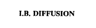 I.B. DIFFUSION trademark