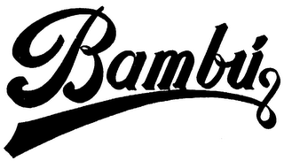 BAMBU trademark