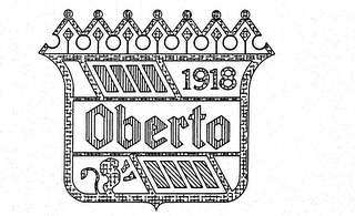 1918 OBERTO trademark