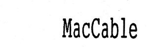 MACCABLE trademark
