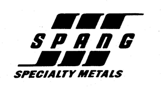 SSS SPANG SPECIALITY METALS