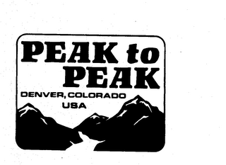 PEAK TO PEAK DENVER, COLORADO USA