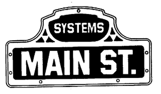 SYSTEMS MAIN ST.