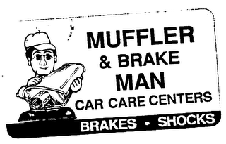 MUFLER & BRAKE MAN CAR CARE CENTERS BRAKES - SHOCKS
