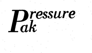 PRESSURE PAK trademark