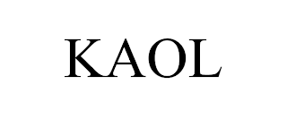 KAOL trademark
